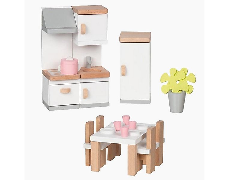 goki Puppenhausmöbel Puppenmöbel Style, Küche (packung, 20tlg., spar packun günstig online kaufen