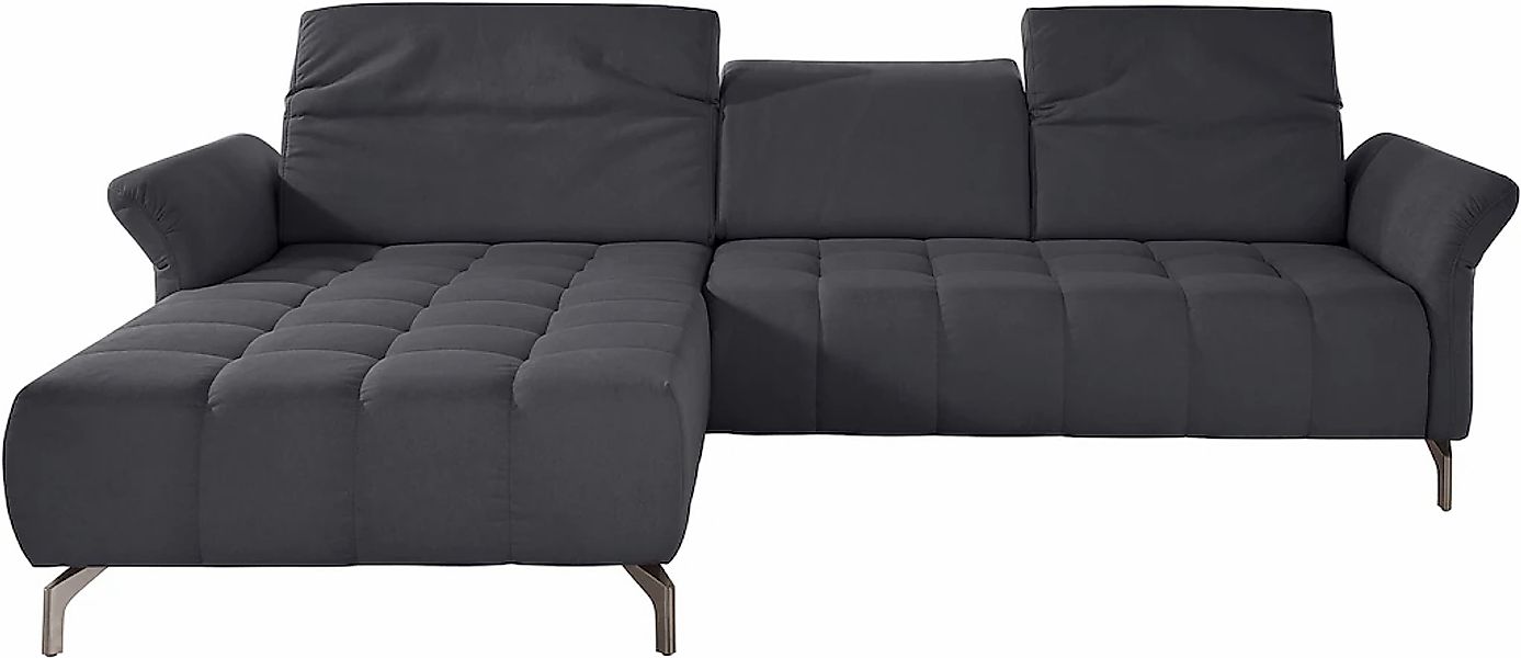 INOSIGN Ecksofa »Fresh L-Form«, Federkern, wahlweise Kopfteilverstellung un günstig online kaufen