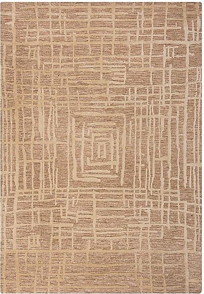 FLAIR RUGS Teppich »Elliot«, rechteckig, 12 mm Höhe, Hoch-niedriger Flor in günstig online kaufen