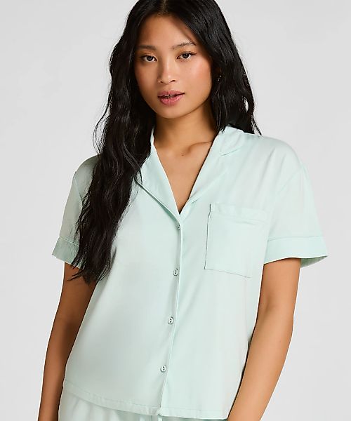 Hunkemöller Pyjama "Kurzärmelige Jersey-Jacke Essential" günstig online kaufen