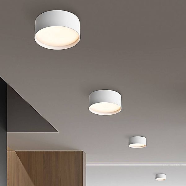 LED-Deckenlampe CMD 9093, Ø 12 cm, weiß, IP44, Metall günstig online kaufen