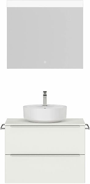 nobilia Badmöbel-Set "Alvene" vormontiert, mit Soft-Close, 2 Stk. tlg. günstig online kaufen
