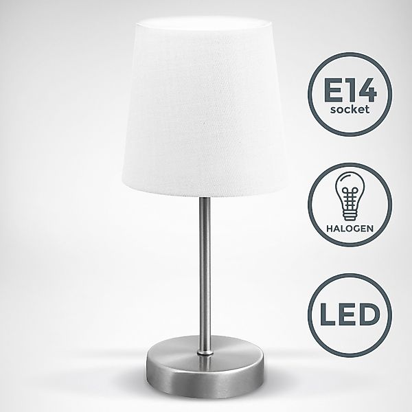 B.K.Licht Tischleuchte BKL1300, ohne Leuchtmittel, 2700K günstig online kaufen