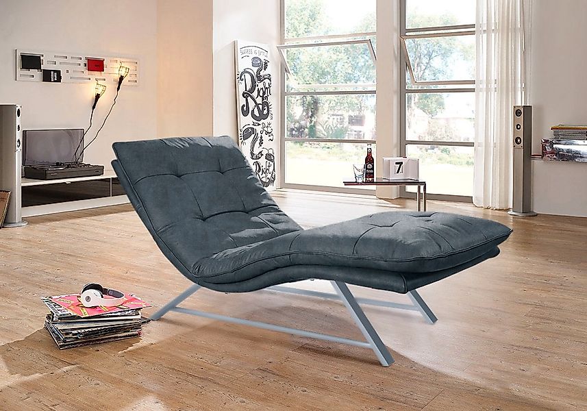 W.SCHILLIG Relaxliege »daily dreams« in Waffelkissen-Optik, wahlweise mit M günstig online kaufen