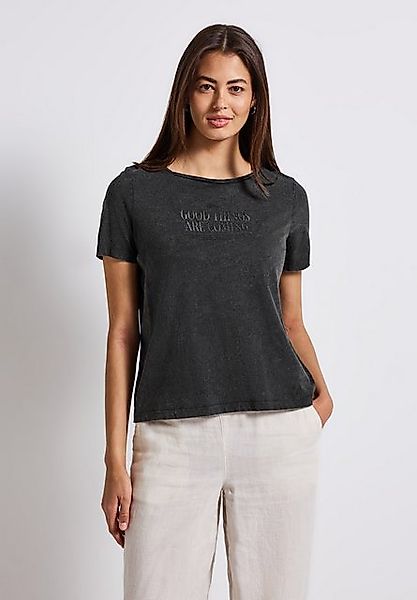 STREET ONE T-Shirt mit Wording günstig online kaufen