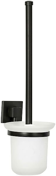 Fackelmann Toilettenbürste mit Halter New York Schwarz günstig online kaufen