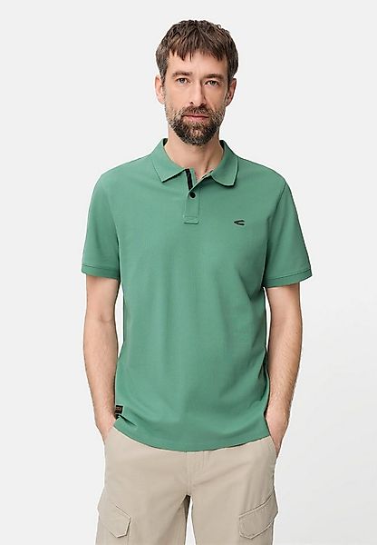 camel active Poloshirt mit Kontrastdetails Kurzarm Shirts_Poloshirt günstig online kaufen