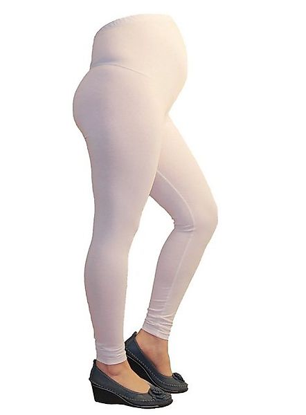 YESET Umstandsleggings Umstand Umstandsleggings lang aus Baumwolle Leggings günstig online kaufen