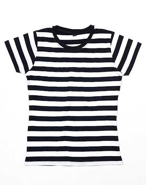 Mantis Rundhalsshirt Damen T-Shirt modisch gestreift günstig online kaufen