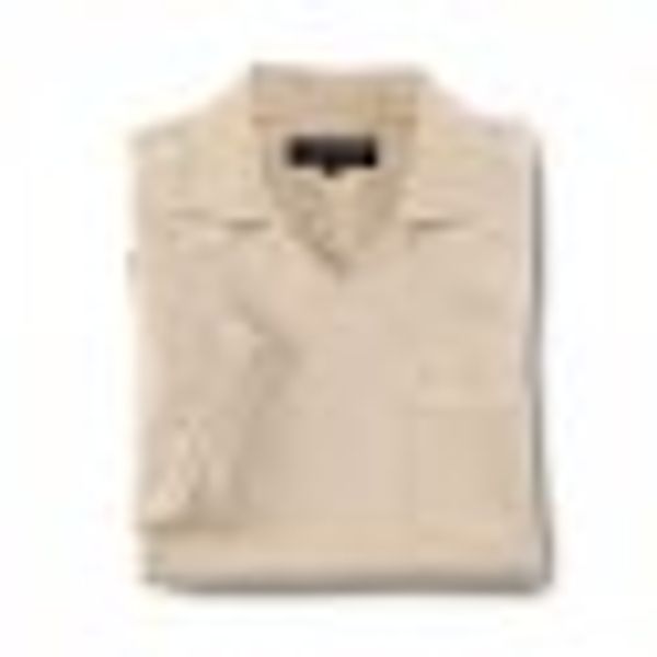 Feinstrick Poloshirt, beige günstig online kaufen