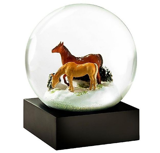 Cool Snow Globes Skulptur Schneekugel Horses günstig online kaufen