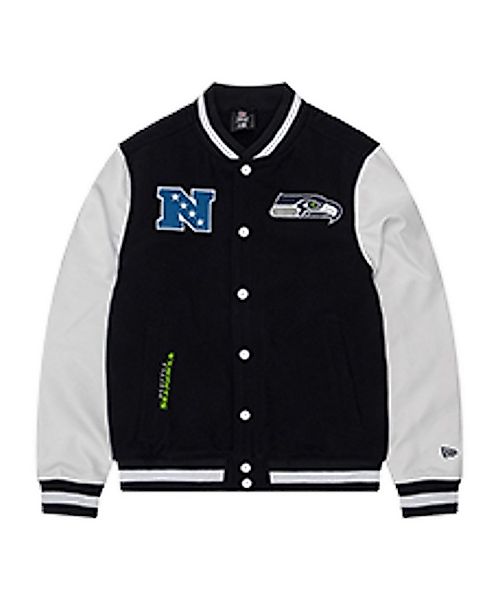 New Era Sweatjacke New Era Seattle Seahawks Varsityt Jacke Baumwolle günstig online kaufen