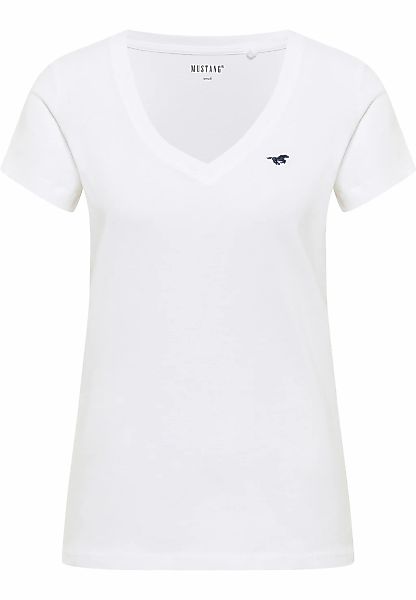 MUSTANG Kurzarmshirt "Damen Style Beverly" günstig online kaufen