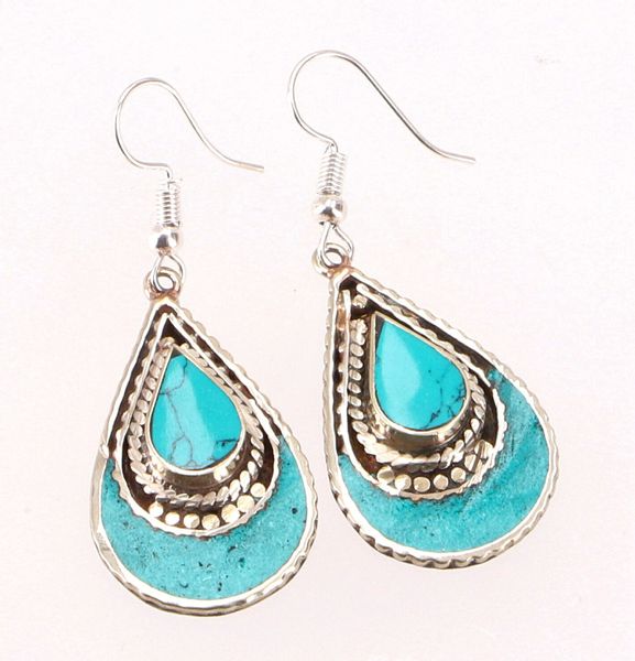 Guru-Shop Paar Ohrhänger Boho Tibet Ethno günstig online kaufen