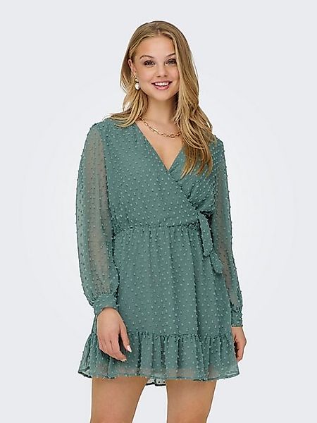 ONLY Wickelkleid ONLTIVA L/S DOBBY FAKE günstig online kaufen