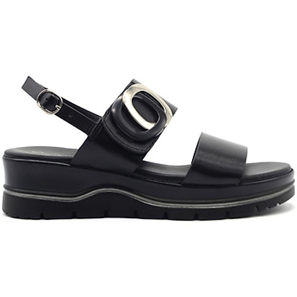 Quuio  Sandalen sandalo in pelle con doppia fascia günstig online kaufen