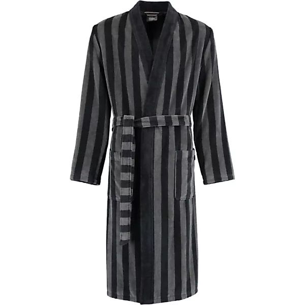 Cawö Herren Bademantel Kimono 2612 - Farbe: schwarz - 97 - S günstig online kaufen