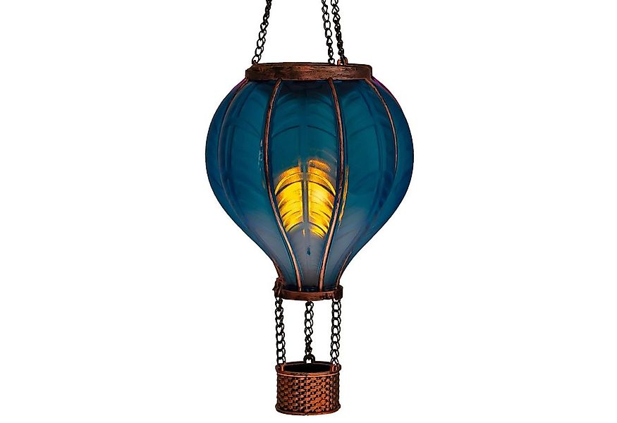 IC Gardenworld LED Solarleuchte LED Solar Heißluftballon mit Flammeneffekt günstig online kaufen