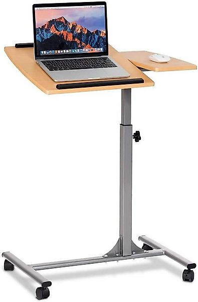 COSTWAY Laptoptisch, Bett, auf Rollen, höhen- & neigungsverstellbar, 93cm günstig online kaufen