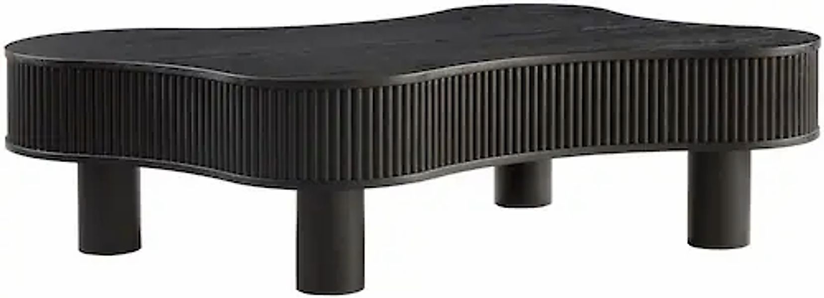 SalesFever Couchtisch 1 Stk. tlg. mit Massivholz-Lamellen günstig online kaufen