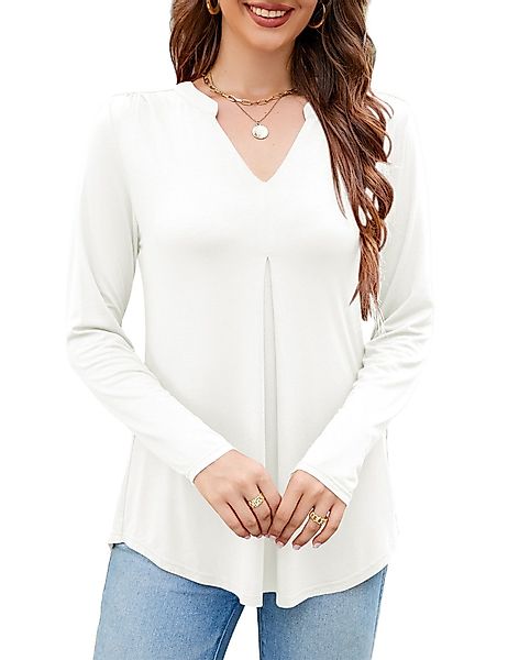 Beluring Langarmshirt Elegantes Damen T-Shirt & günstig online kaufen