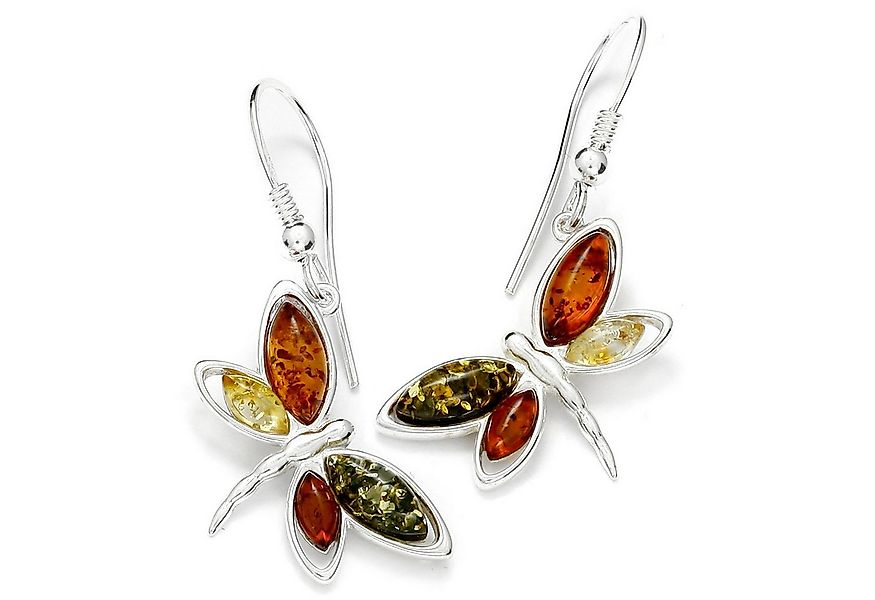OSTSEE-SCHMUCK Paar Ohrhänger Ostsee-Schmuck Ohrhänger Schmetterling Ohrhän günstig online kaufen