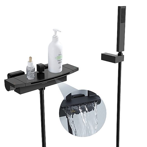 HOMELIVE Duscharmatur Wasserfall Wasserhahn Bad Duscharmatur günstig online kaufen