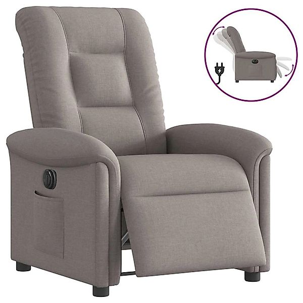 vidaXL Relaxsessel Elektrisch Taupe Stoff 3303241 günstig online kaufen