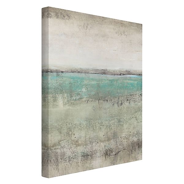 Bilderdepot24 Leinwandbild Abstrakt Modern Strand Horizont günstig online kaufen