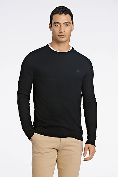 LINDBERGH Strickpullover, mit Logo-Stickerei günstig online kaufen