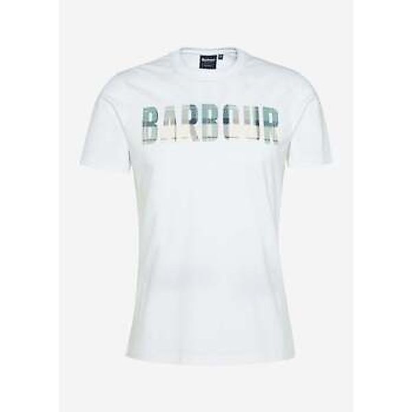 Barbour  T-Shirts & Poloshirts thurford t-shirt - white günstig online kaufen