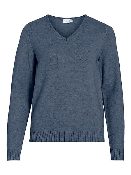 Vila V-Ausschnitt-Pullover VIRIL V-NECK L/S KNIT günstig online kaufen