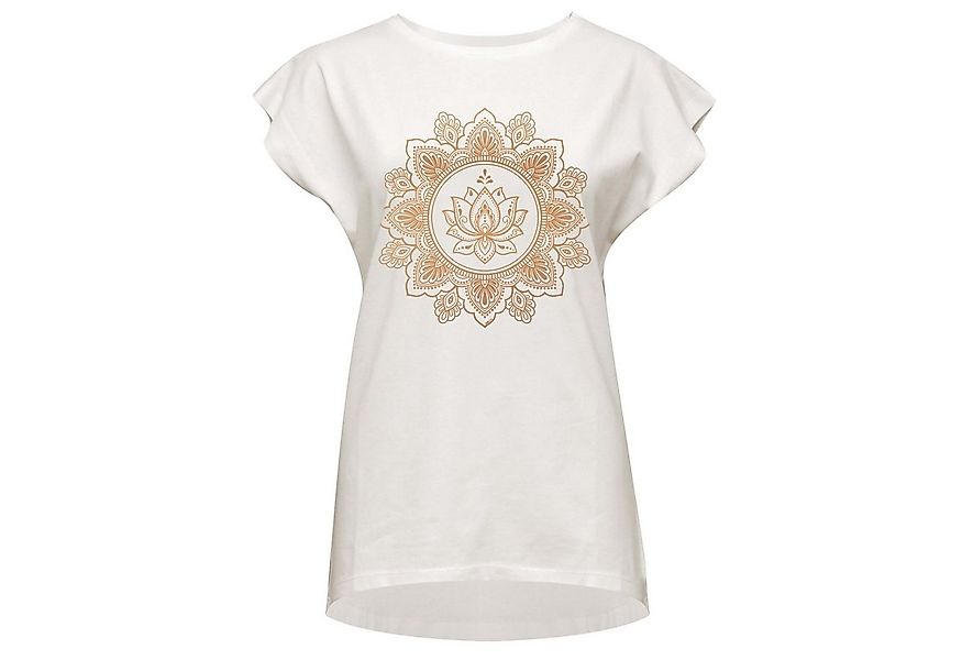 Yogistar Yoga & Relax Shirt Yoga-T-Shirt Batwing lotus - ivory/copper (1-tl günstig online kaufen