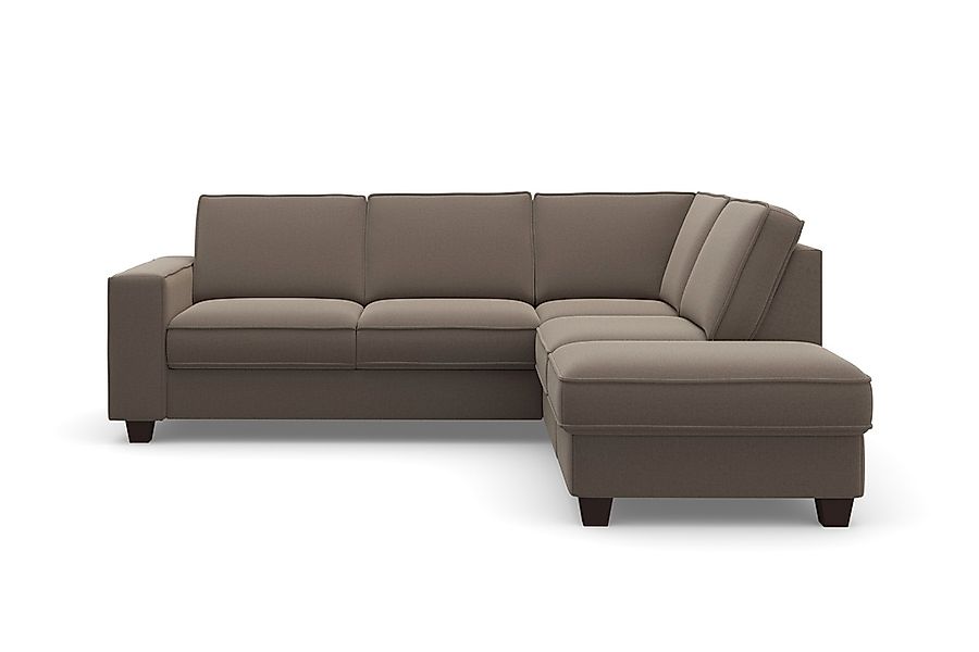 Home affaire Ecksofa "County L-Form" wahlweise Ottomane links oder rechts, günstig online kaufen