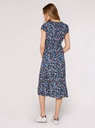 Apricot Druckkleid Milkmaid Ditsy Midi Dress günstig online kaufen
