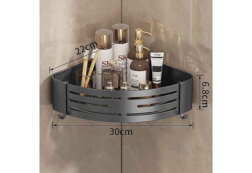 ANYSUN Duschregal Duschablage ohne Bohren Badezimmer Organizer,Badregal Dus günstig online kaufen