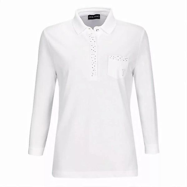 GOLFINO Poloshirt Golfino Ladies Holiday Dreams 3/4 Sun Polo Weiss günstig online kaufen