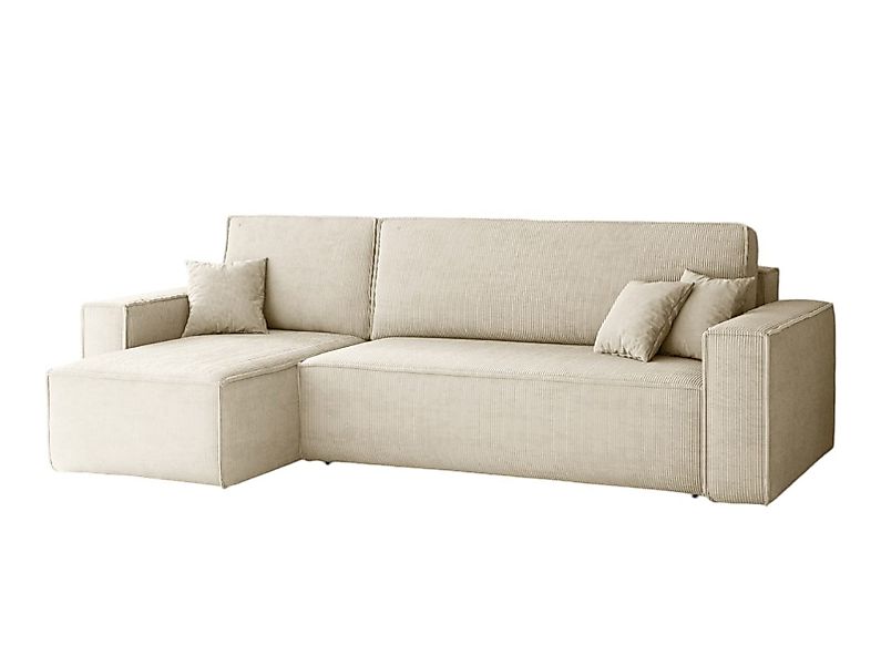 Labett Ecksofa mit Schlaffunktion & Bettkasten günstig online kaufen