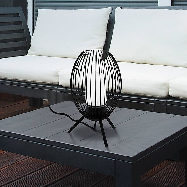 EGLO Fusignano Außen-Tischleuchte, schwarz günstig online kaufen