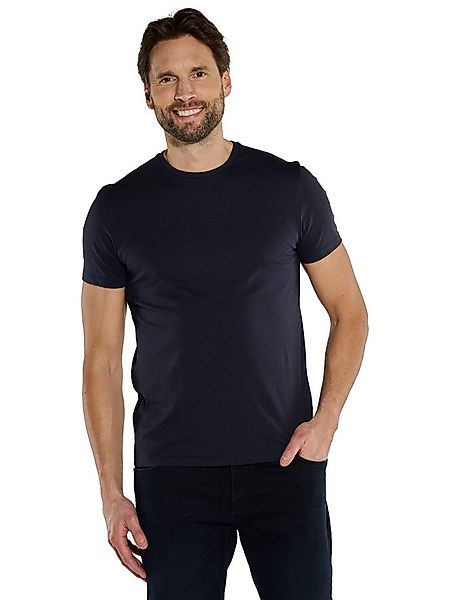 ENGBERS GERMANY Rundhalsshirt Herren T-Shirt aus Baumwolle, Saphirblau günstig online kaufen
