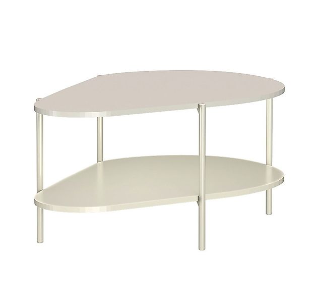 Lomadox Couchtisch MAZARA-161, Wohnzimmertisch 90 cm breit in kaschmir mit günstig online kaufen