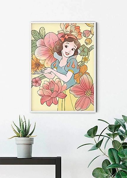 Komar Poster »Snow White Flowers«, Disney, (1 St.), Kinderzimmer, Schlafzim günstig online kaufen