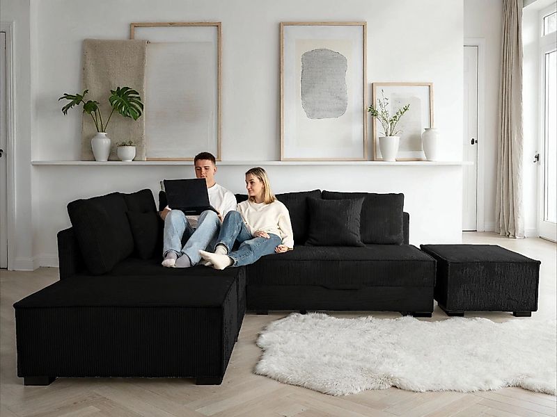 Home affaire Ecksofa "Night & Day L-Form, Breite 316 cm mit Dauer-Schlaffun günstig online kaufen