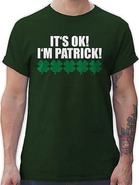 Shirtracer T-Shirt Its ok Im Patrick St. Patricks Day günstig online kaufen
