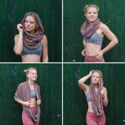 Guru-Shop Halstuch Weicher Loop Schal Stola, günstig online kaufen