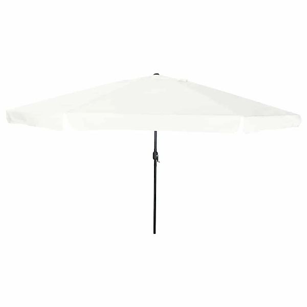vidaXL Gartenparasol Weiß und Schwarz 395 x 395 x 245 cm 42003636 günstig online kaufen