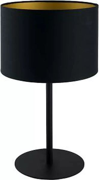 Runde Tischleuchte ALICE Schwarz H:40,5cm Lampe günstig online kaufen