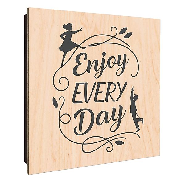 Banjado Großer Schlüsselkasten Holz 30x30cm Schwarz Scharnier Links 50 Hake günstig online kaufen