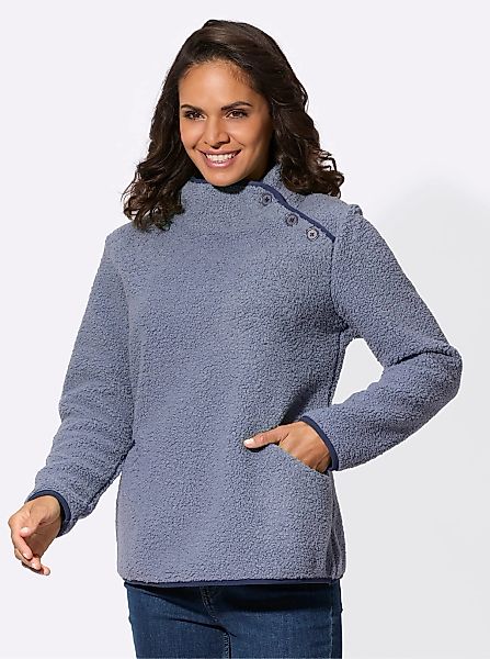 Casual Looks Fleeceshirt "Fleece-Shirt", (1 tlg.) günstig online kaufen