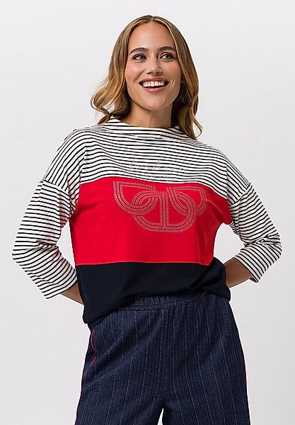 TUZZI Langarmshirt mit funkelndem Print günstig online kaufen